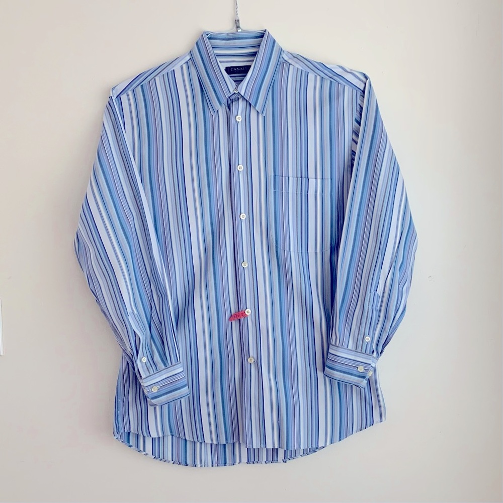 Men’s Canali dress shirt, medium